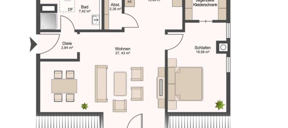 Apartamento de 1 dormitorio en Munich, Germany No. 289709 13