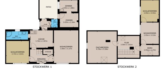 4غرفة تاون هاوس في Salzlandkreis, Germany رقم 33963 38
