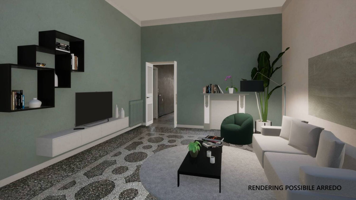 4 bedrooms Apartment in Genoa, Italy No. 373215