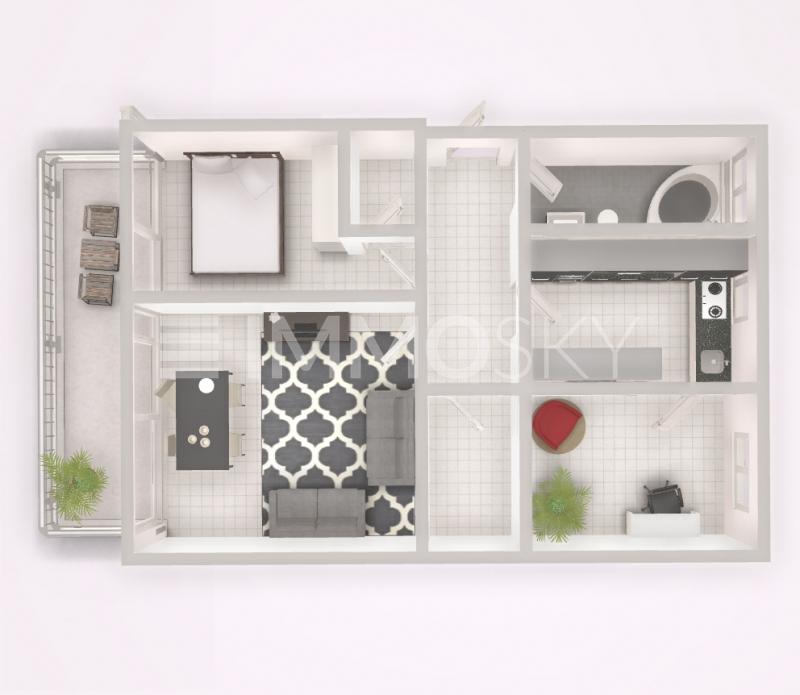 Apartamento de 3 habitaciónes en Cologne, Germany No. 300992