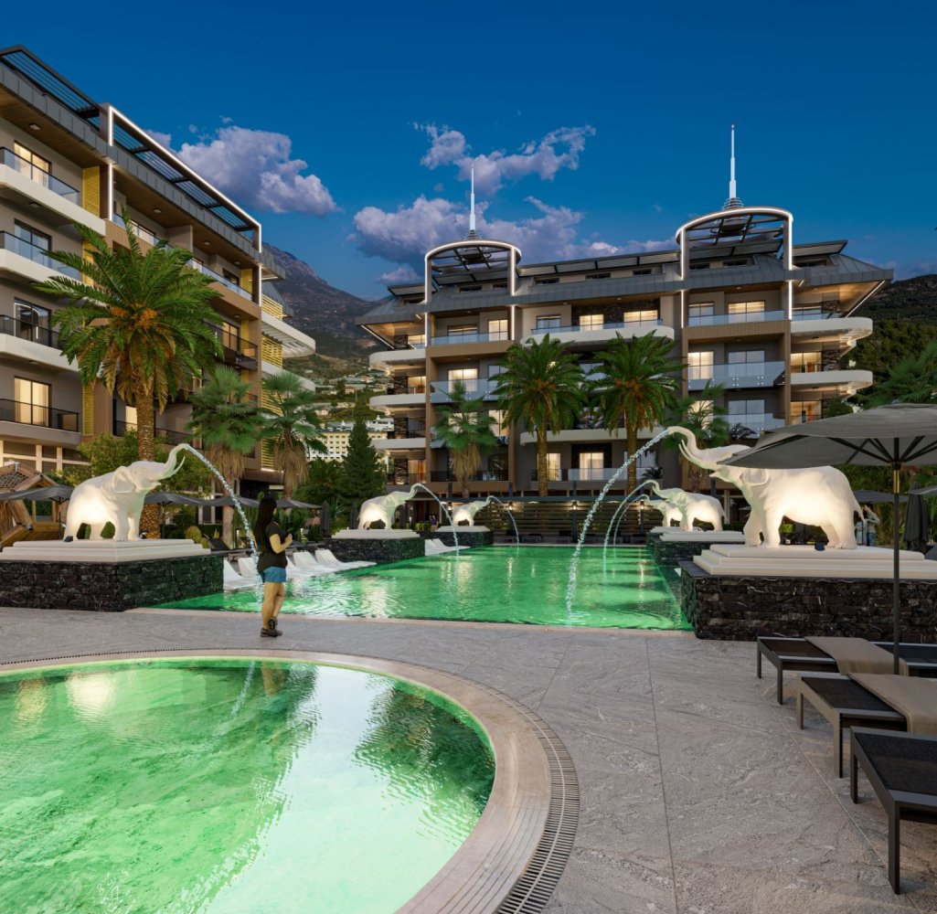 Apartamento de 3+1 en Alanya, Turkey No. 51115