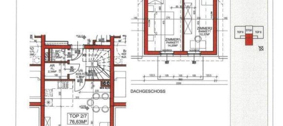 3 rooms Duplex in Prinzersdorf, Austria No. 91071 27