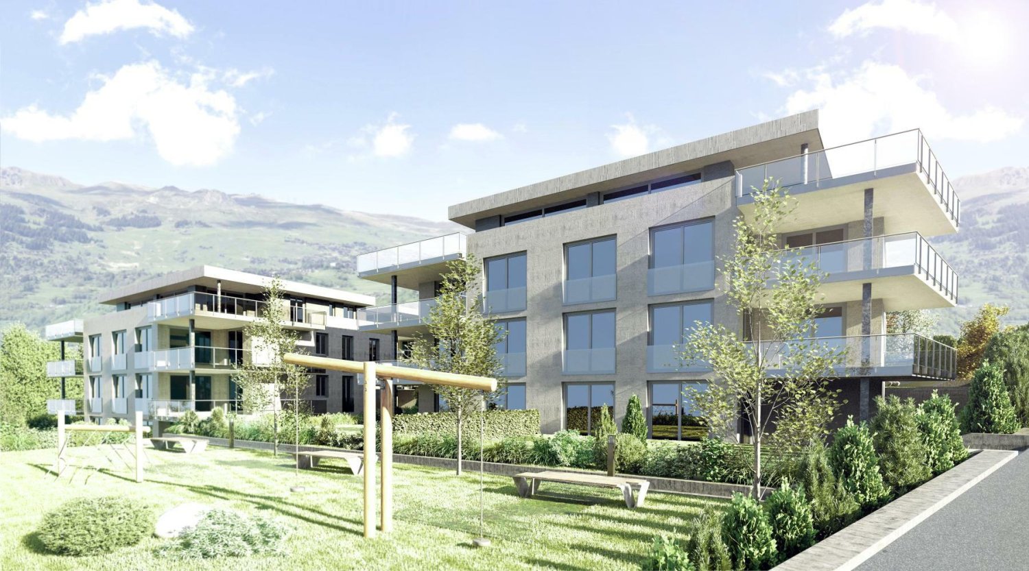 4 bedrooms Apartment in Ried-Brig, Switzerland No. 395