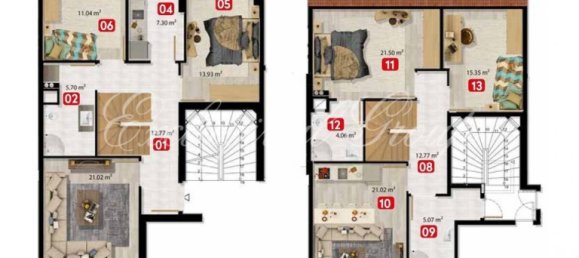 Apartment 2+1 in Istanbul, Turkey No. 28933 10