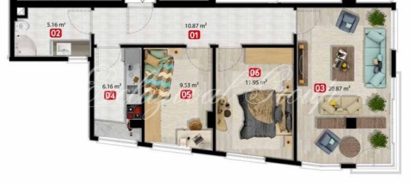 Apartment 2+1 in Istanbul, Turkey No. 28933 14