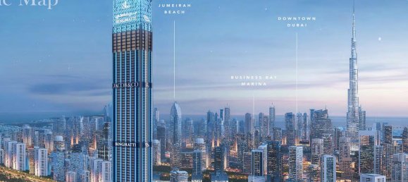 Apartamento T2 em Business Bay, UAE N.º 100748 11