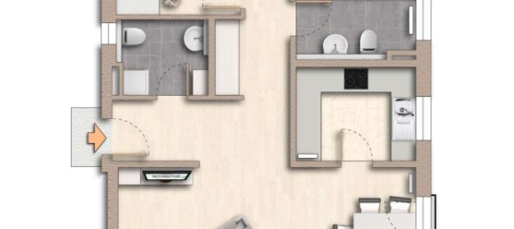 2 غرف نوم شقة في Breisgau-Hochschwarzwald, Germany رقم 289743 17