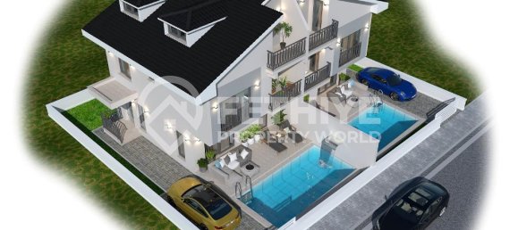 Villa de 3+1 en Fethiye, Turkey No. 22909 10