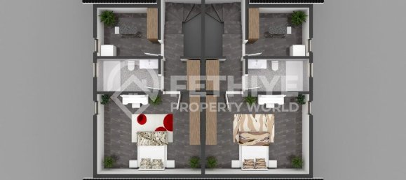 Villa de 3+1 en Fethiye, Turkey No. 22909 12