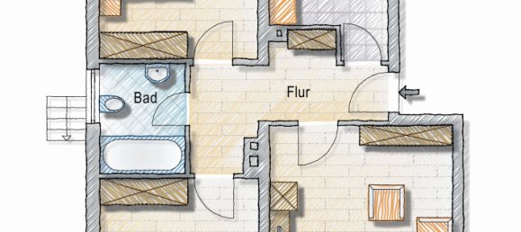 2 Schlafzimmer Wohnung in Hagen, Germany, Nr. 80998 16