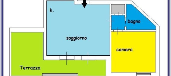 2 rooms Apartment in Livorno, Italy No. 174967 32