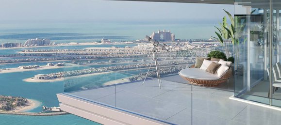 Квартира с 1 спальней в BEACH VISTA, Dubai Harbour, ОАЭ № 57893 4