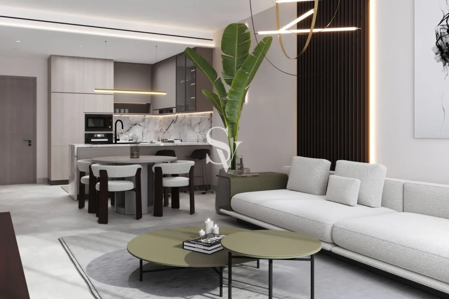 Квартира с 2 спальнями в Dubai South (Dubai World Central), Дубай, ОАЭ № 120382