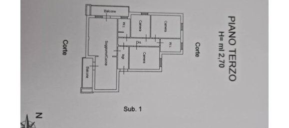 Квартира с 5 комнатами в Витербо, Италия № 275920 7