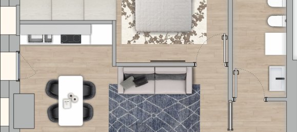 3-salle Appartement à Milan, Italy No. 339101 6