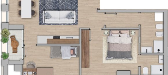 3-salle Appartement à Milan, Italy No. 339101 5