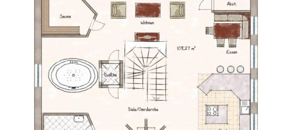 Дуплекс с 2 спальнями в Кемптен, Германия № 267292 31