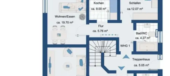 5 غرف نوم تاون هاوس في Herford, Germany رقم 130625 4