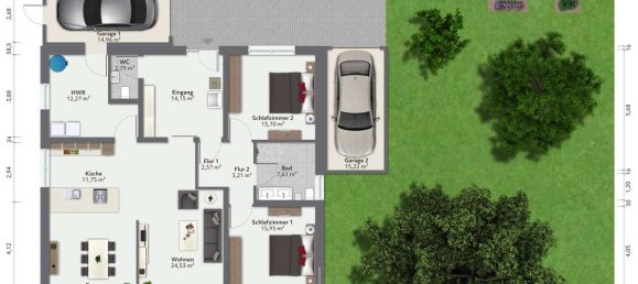 2 Schlafzimmer Bungalow in Baden-Württemberg, Germany, Nr. 78985 33