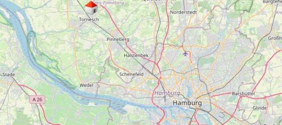 2 Schlafzimmer Stadthaus in Pinneberg, Germany, Nr. 293487 2