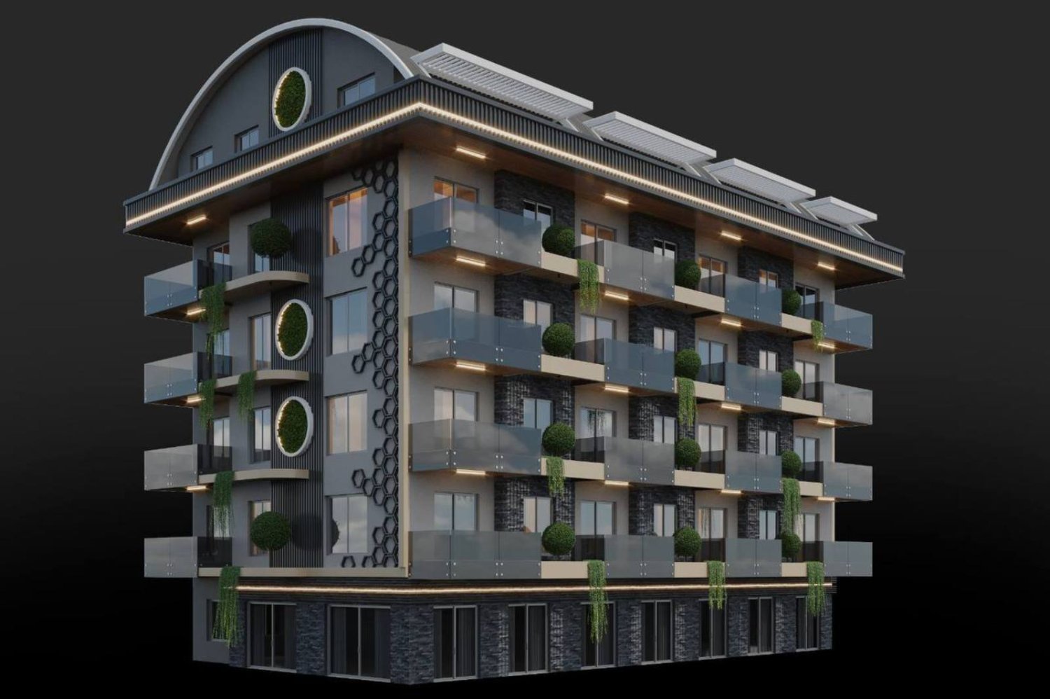 Apartment 1+1 in Alanya, Turkey No. 31950