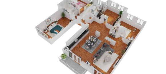 4 غرف نوم شقة في Charlottenburg, Germany رقم 306854 6