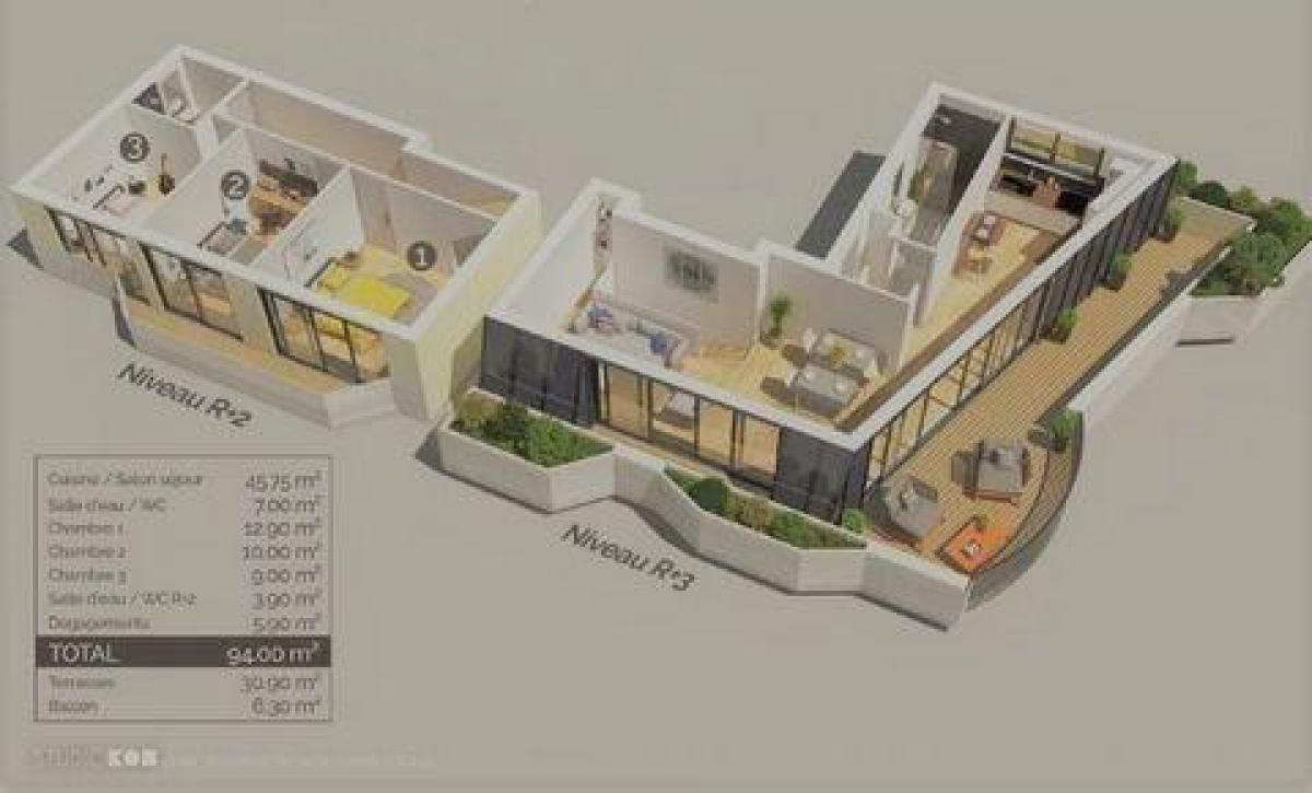 3 bedrooms Apartment in Bordeaux, France No. 6323