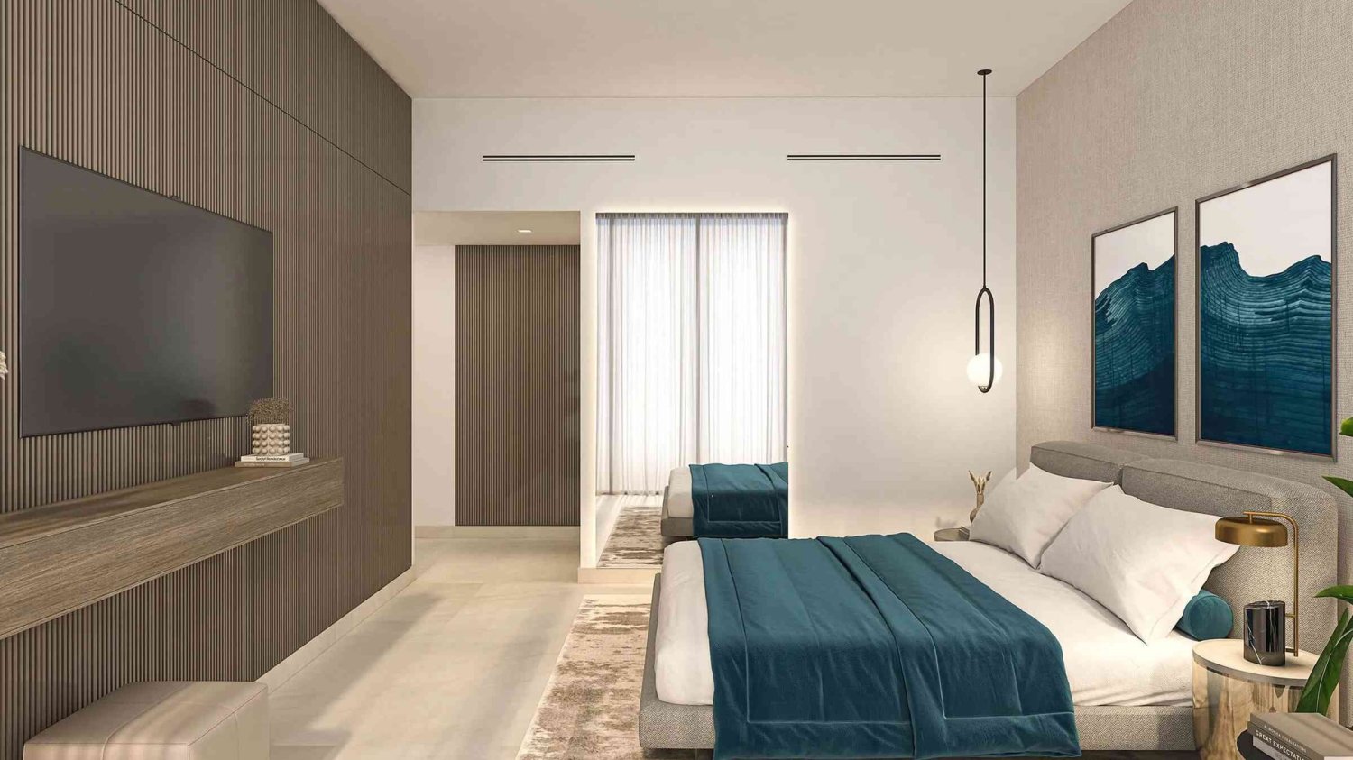 1 bedroom Apartment in VISTA BY PRESTIGE ONE, Dubai Sports City, UAE No. 60324