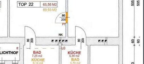 3 rooms Apartment in Brigittenau, Austria No. 46517 23