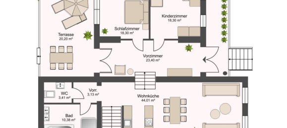 3-Zimmer Wohnung in Döbling, Austria, Nr. 184883 14