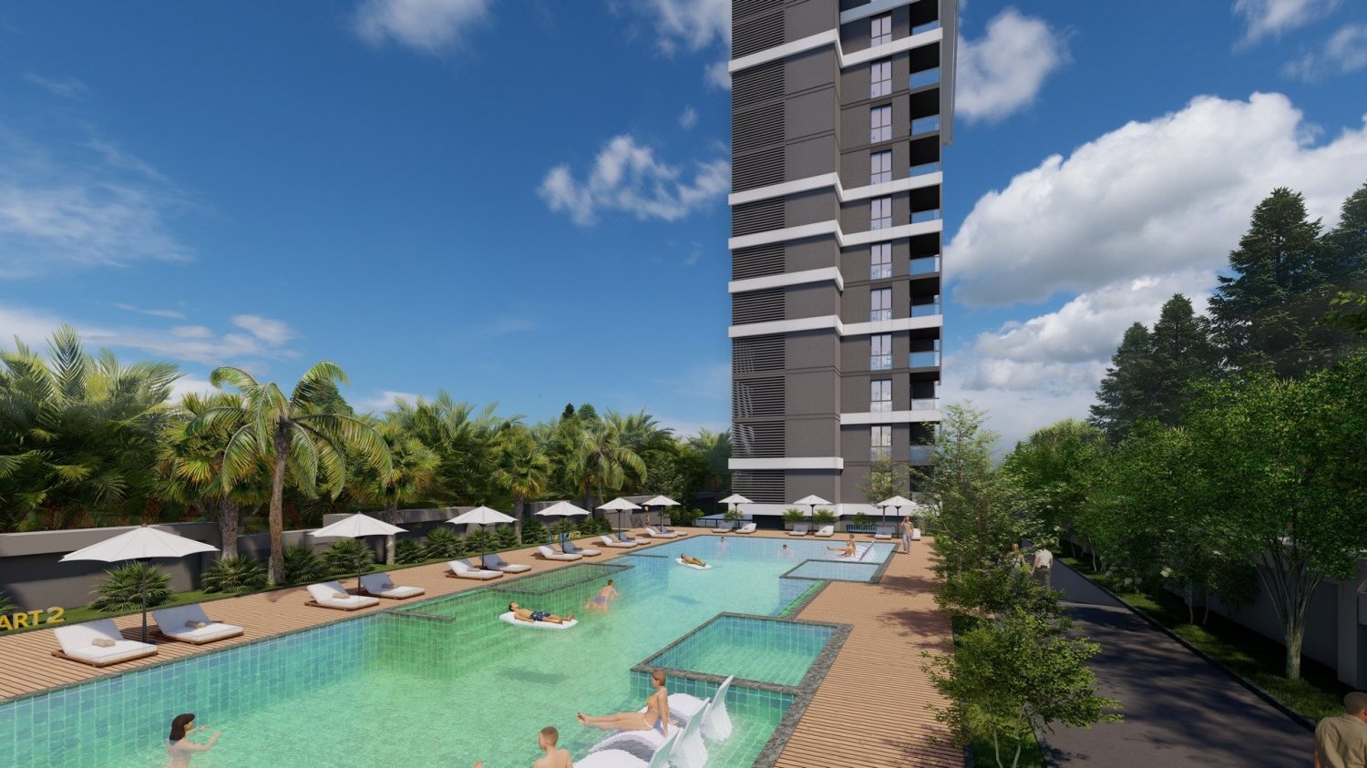 Wohnung 2+1 in Mahmutlar, Turkey, Nr. 20734