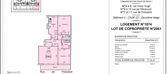 2 bedrooms Apartment in Courbevoie, France No. 347131 9