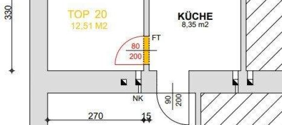 2غرفة شقة في Favoriten, Austria رقم 205008 10