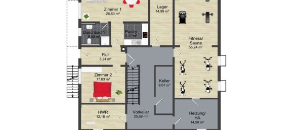 4 bedrooms Villa in Wandsbek, Germany No. 328444 20