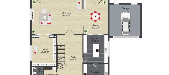 4 bedrooms Villa in Wandsbek, Germany No. 328444 21