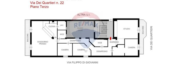 5 غرف نوم شقة في Palermo, Italy رقم 358325 37