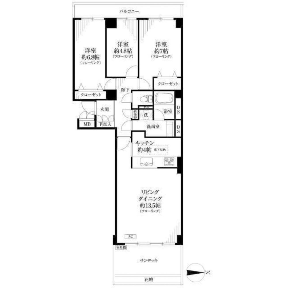 3 chambres Appartement à Saitama, Japan No. 2912