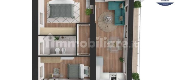 2 Schlafzimmer Wohnung in Brescia, Italy, Nr. 350103 6