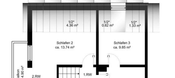 Дуплекс с 4 спальнями в Кёльн, Германия № 369570 11