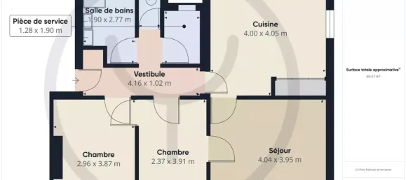 2 bedrooms Apartment in Troyes, France No. 47671 8