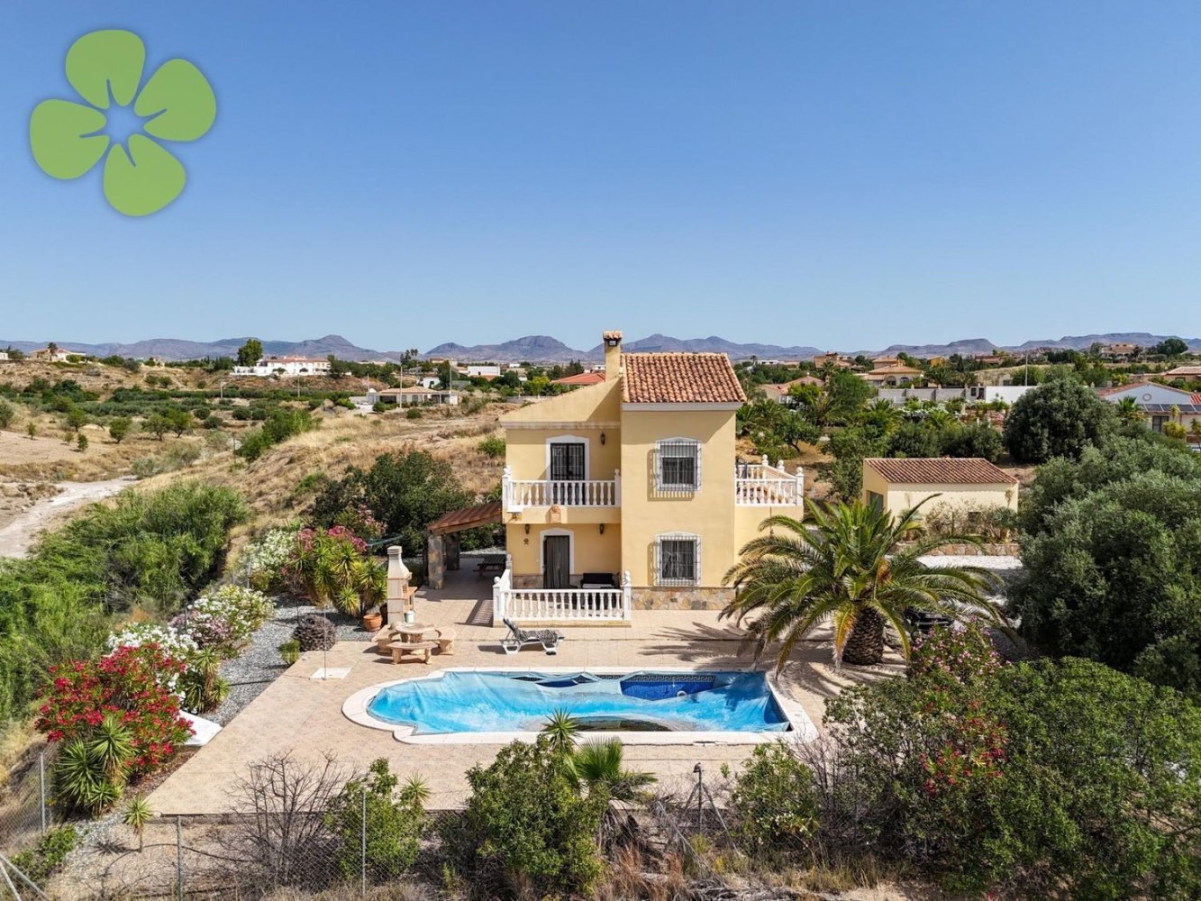 3 غرف نوم فيلا في Albox, Spain رقم 157859