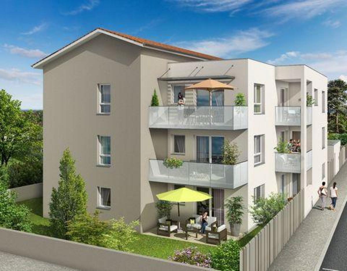 شقة 2 غرف نوم  في Meyzieu, France رقم 34213