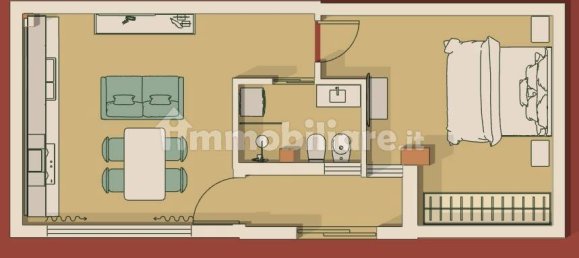 Квартира с 1 спальней в Мольфетта, Италия № 284558 14