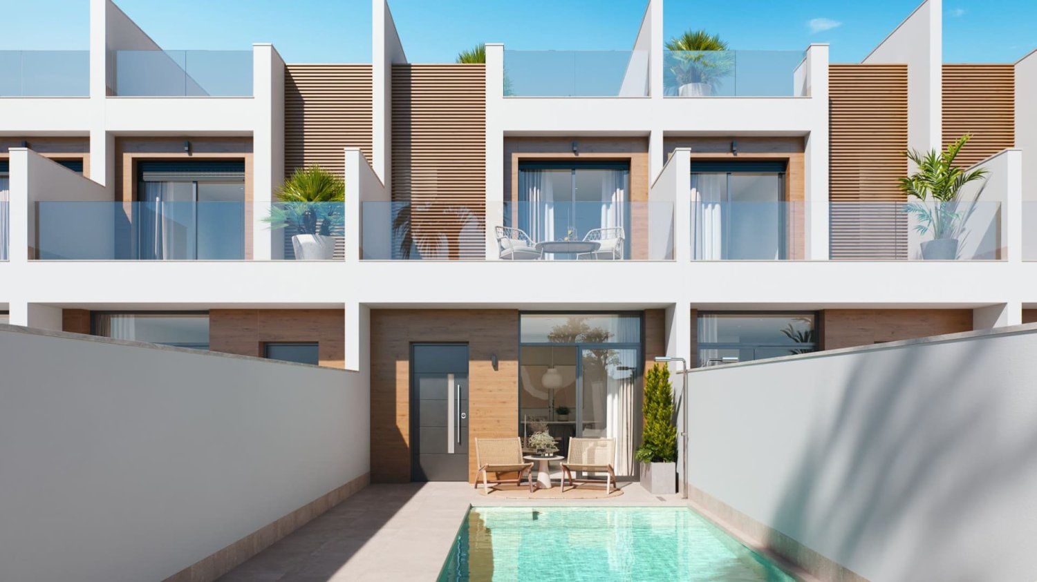 3 غرف نوم فيلا في La Pinada Nature Resort, San Pedro del Pinatar, Spain رقم 15839