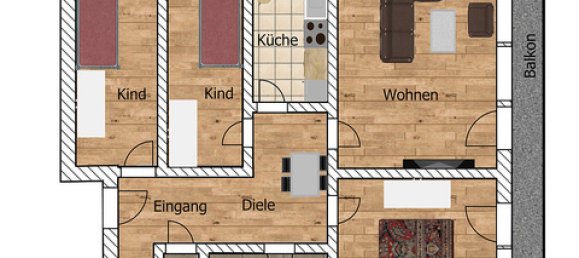 3 chambres Appartement à Cologne, Germany No. 134115 6