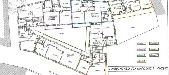 5 rooms Apartment in Chieri, Italy No. 47226 19