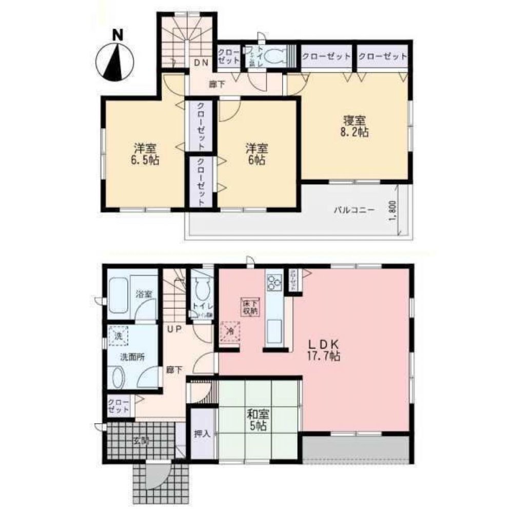 4 Schlafzimmer Haus in Fukuoka, Japan, Nr. 5939