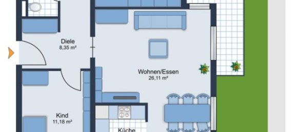 2 bedrooms Apartment in Main-Taunus, Germany No. 172162 3