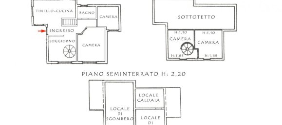 5-salle Villa à Sanremo, Italy No. 232877 37