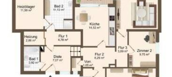 Casa de 4 dormitorios en Luneburg, Germany No. 184793 25